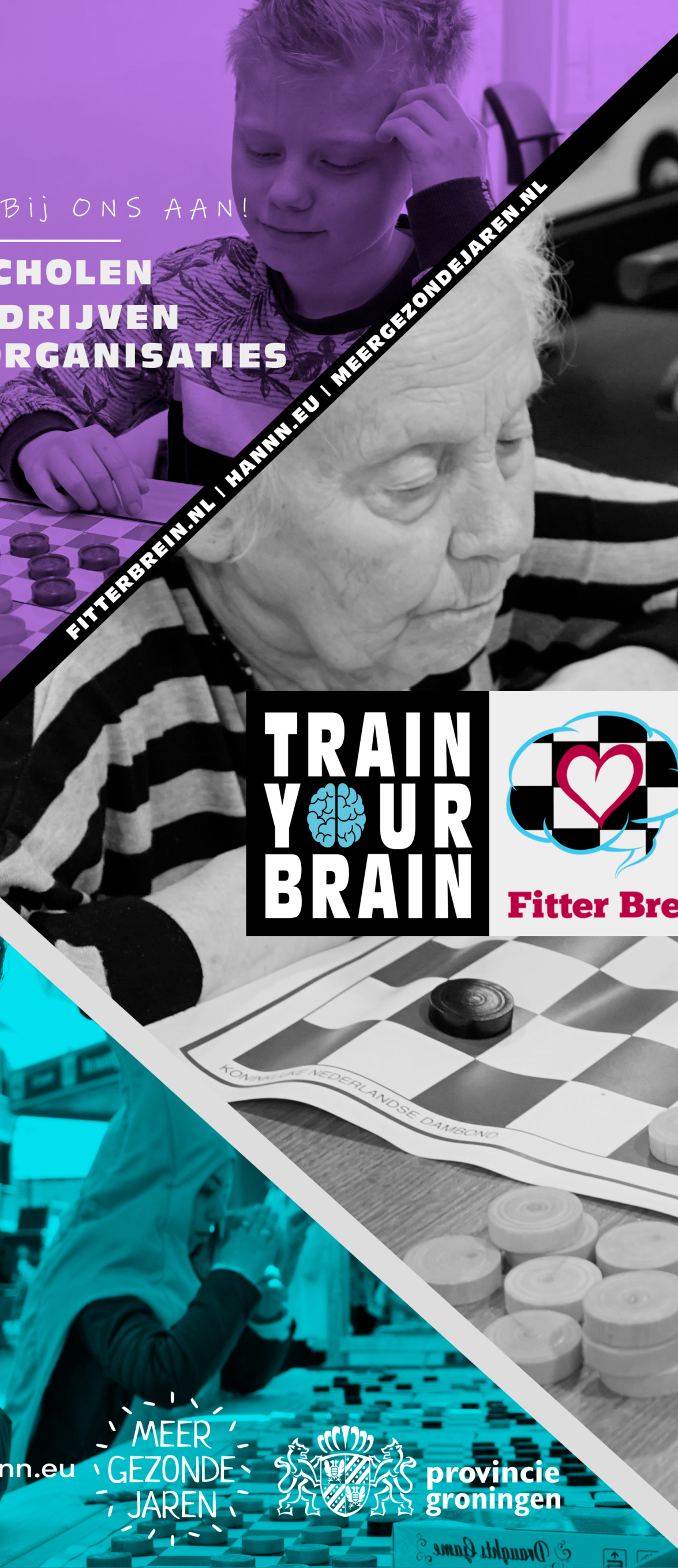 Poster Fitter Brein Classic